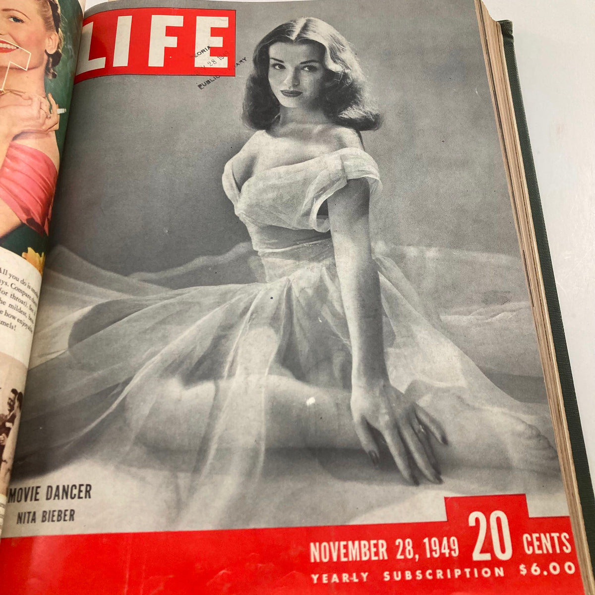 Vintage 1949 Bound Life Magazine November - December Complete Weekly Issue
