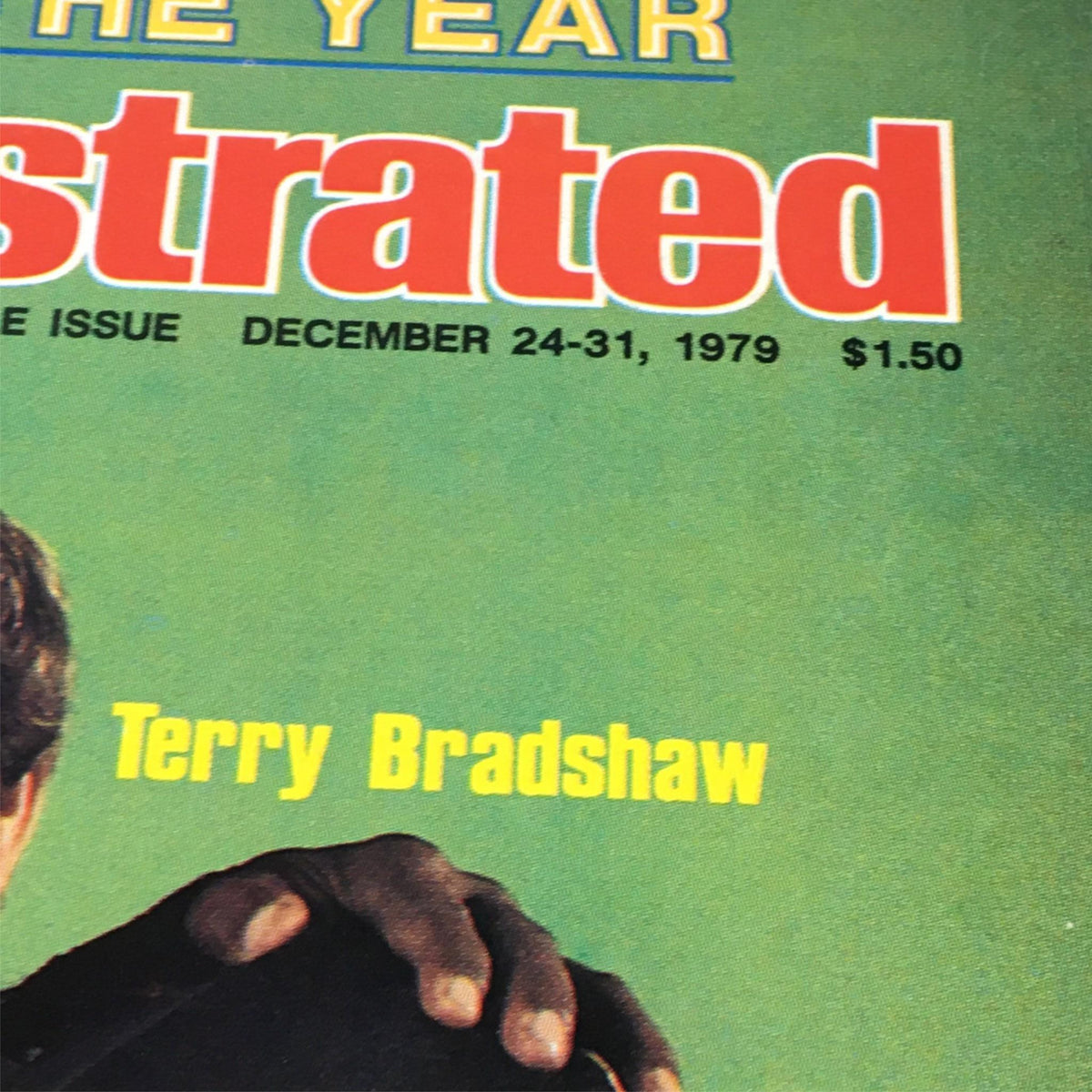 Cover of Sports Illustrated Magazine dated December 24-31, 1979, featuring Willie Stargell and Terry Bradshaw, showcasing iconic moments in sports history.