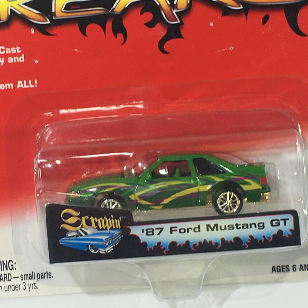 Johnny Lightning Street Freaks '87 Ford Mustang GT