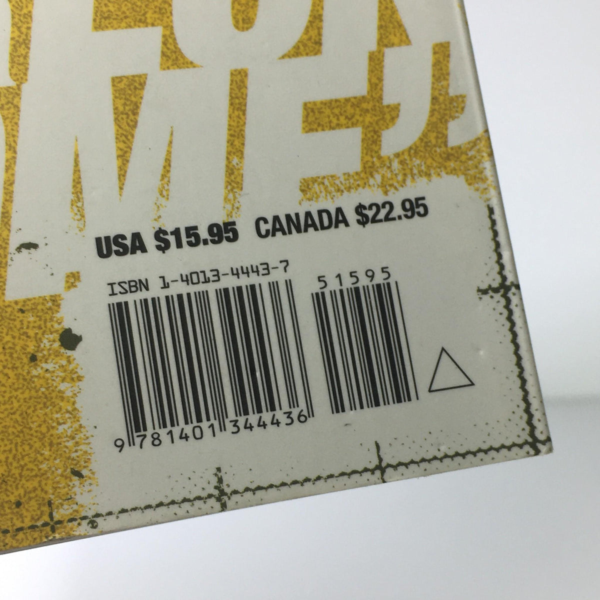 Back cover of '3: The Dale Earnhardt Story ESPN Book by Kenny Mayne' showing pricing details and barcode, emphasizing its collectible nature.