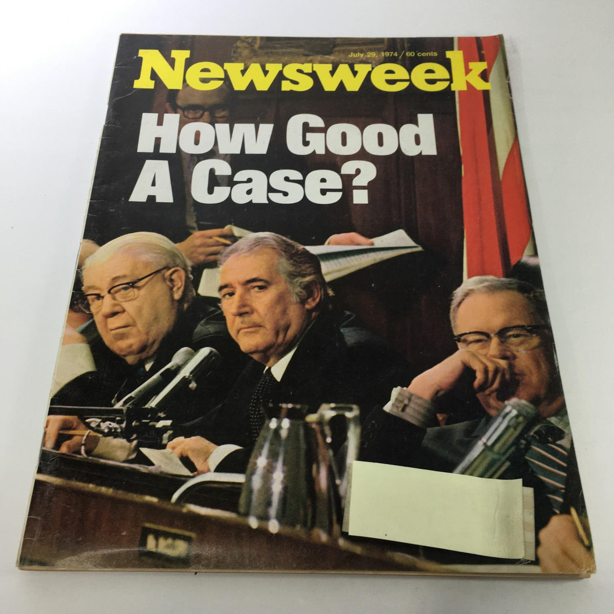 Newsweek Magazine: July 29 1974 - How Good A Case?
