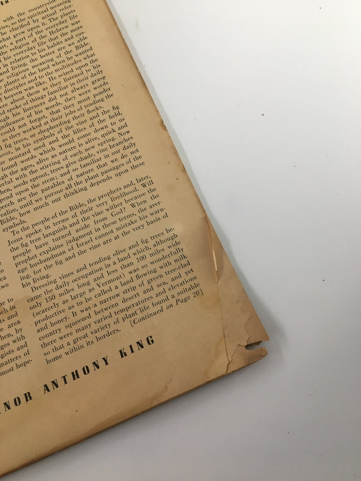 Detailed image of the spine of the vintage October 1941 issue of The Household Magazine, showing wear and age, enhancing its historical significance.