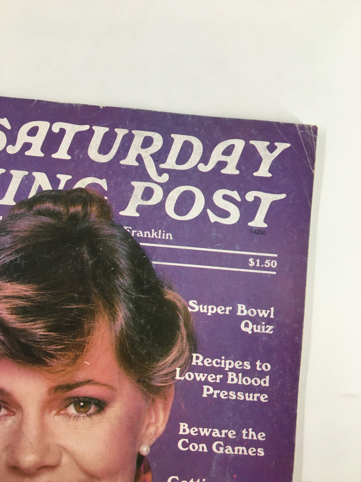 Cover of The Saturday Evening Post January 1981 featuring Sally Field, showcasing captivating articles and cultural insights.