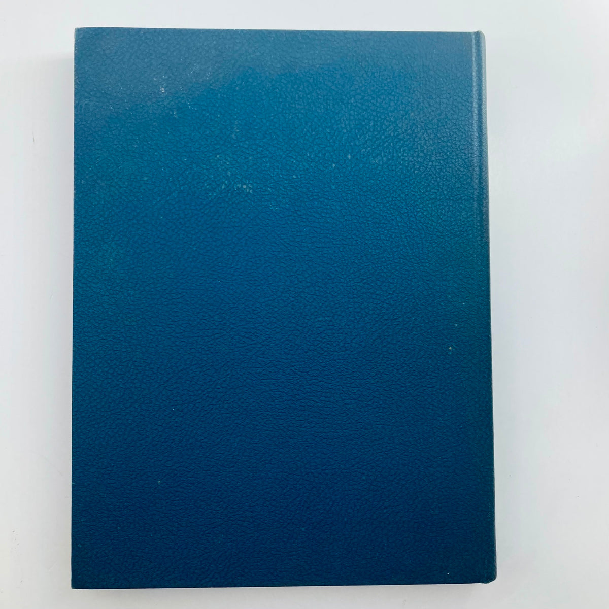 Back cover of the VTG 1955 Bound Life Magazine collection, showcasing a simple blue texture, emphasizing the magazine's vintage charm.