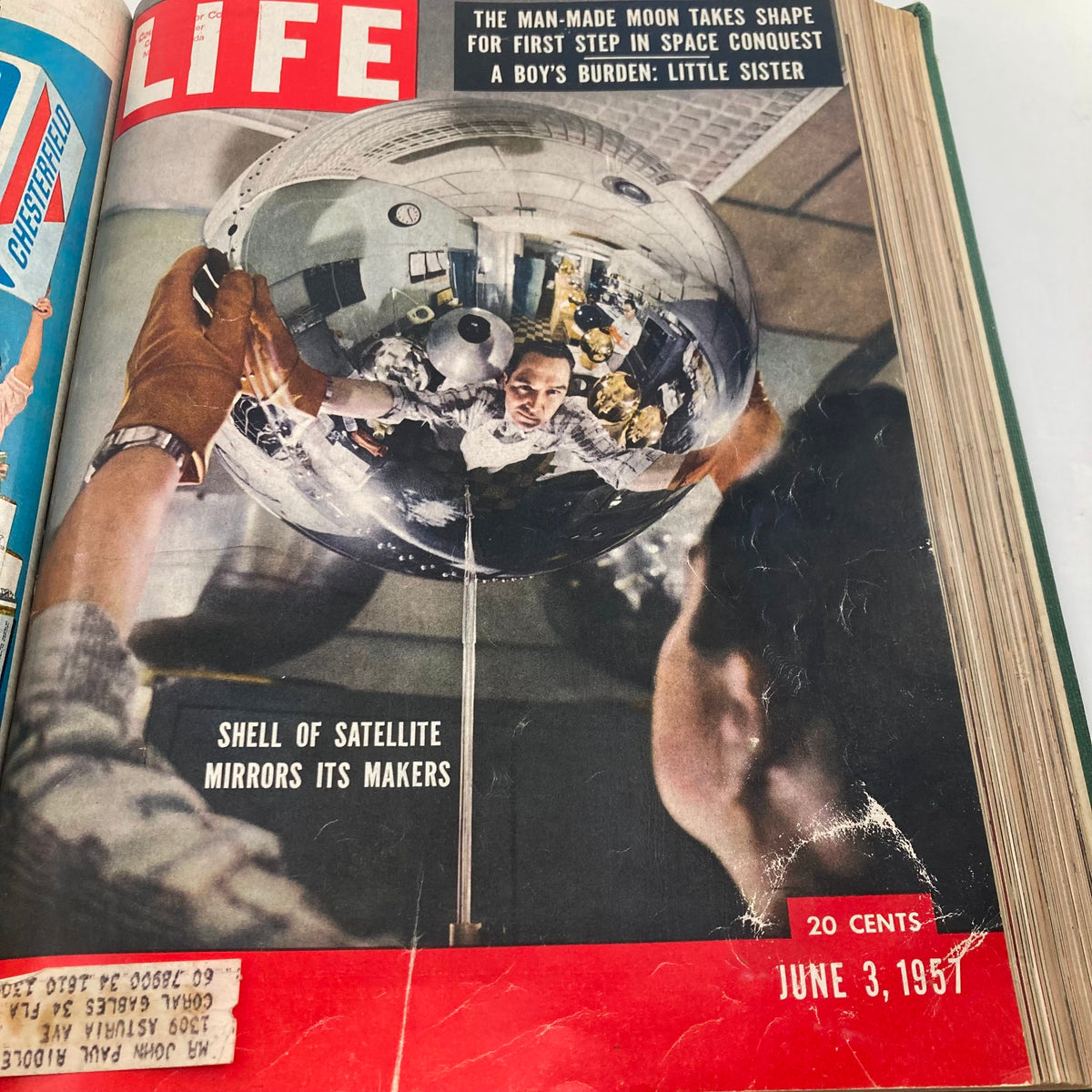 Vintage 1957 Bound Life Magazine May - June Weekly Issue covers Missing