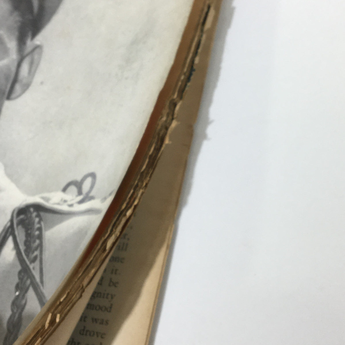 Image of the spine of VTG Life Magazine July 16 1945, illustrating the vintage wear and tear on the publication.