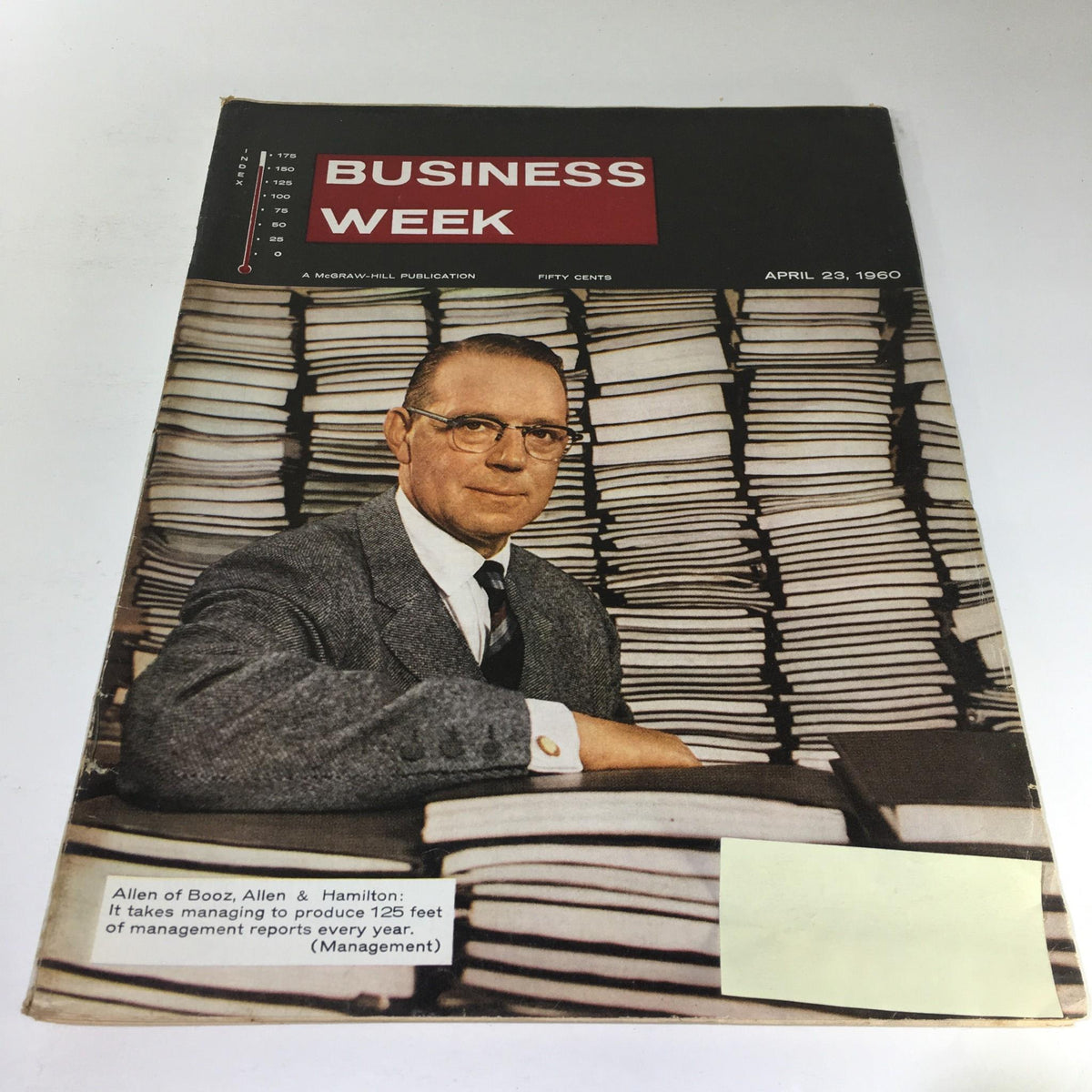 Business Week Magazine: April 23 1960 - Allen of Booz, Allen & Hamilton