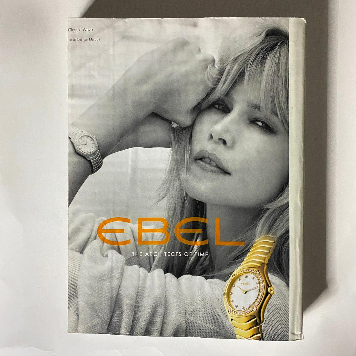 Ebel advertisement from Vogue Magazine September 2004 featuring a watch and model, promoting luxury timepieces.