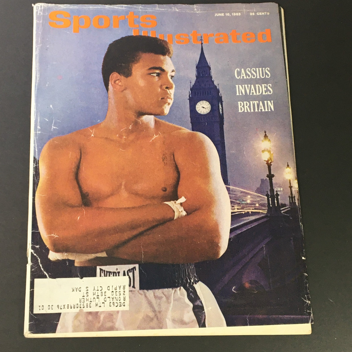 Sports Illustrated Magazine June 10 1963 Muhammad Ali Invades Britain