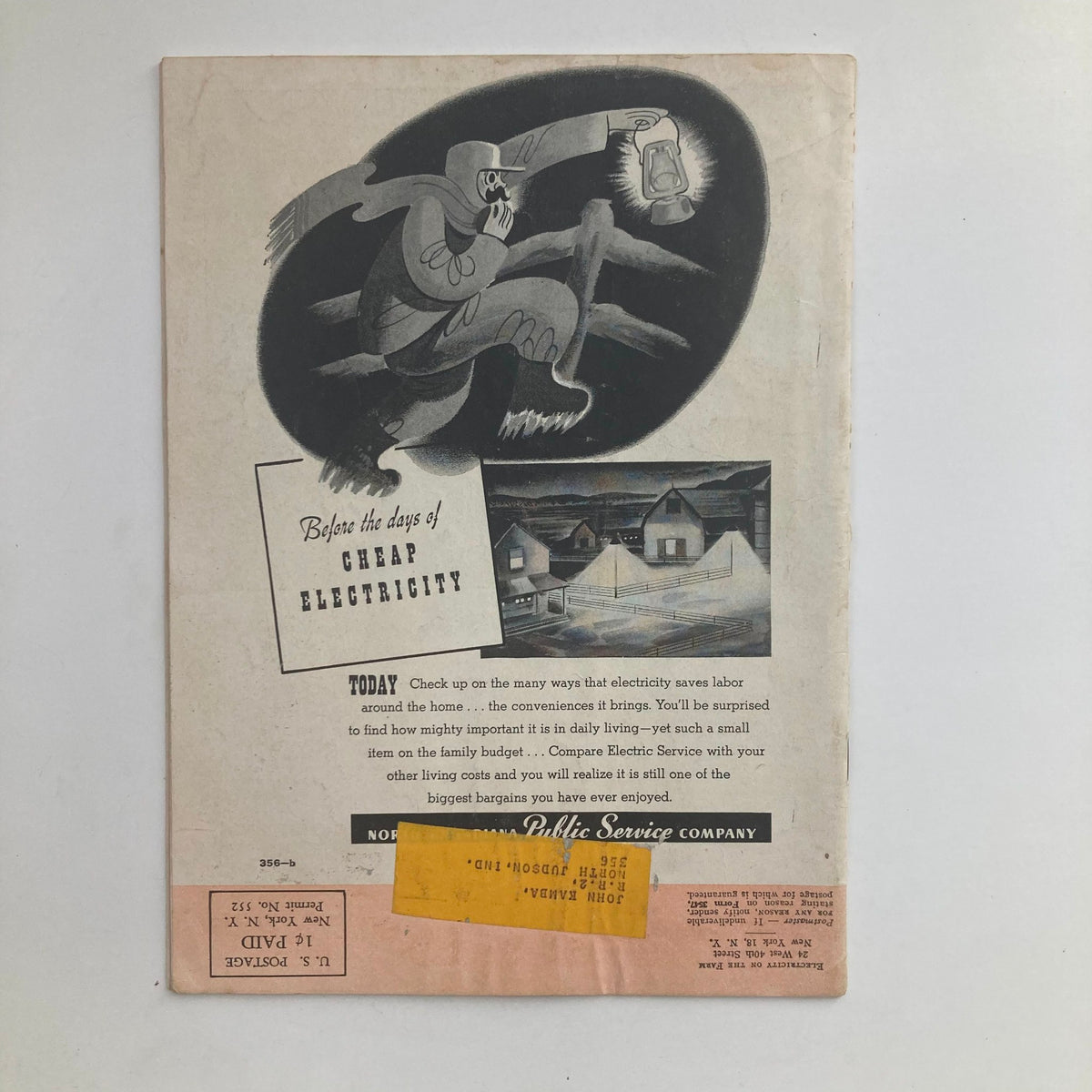 Vintage Electricity on the Farm Magazine March 1946 Electric Welders for Farms