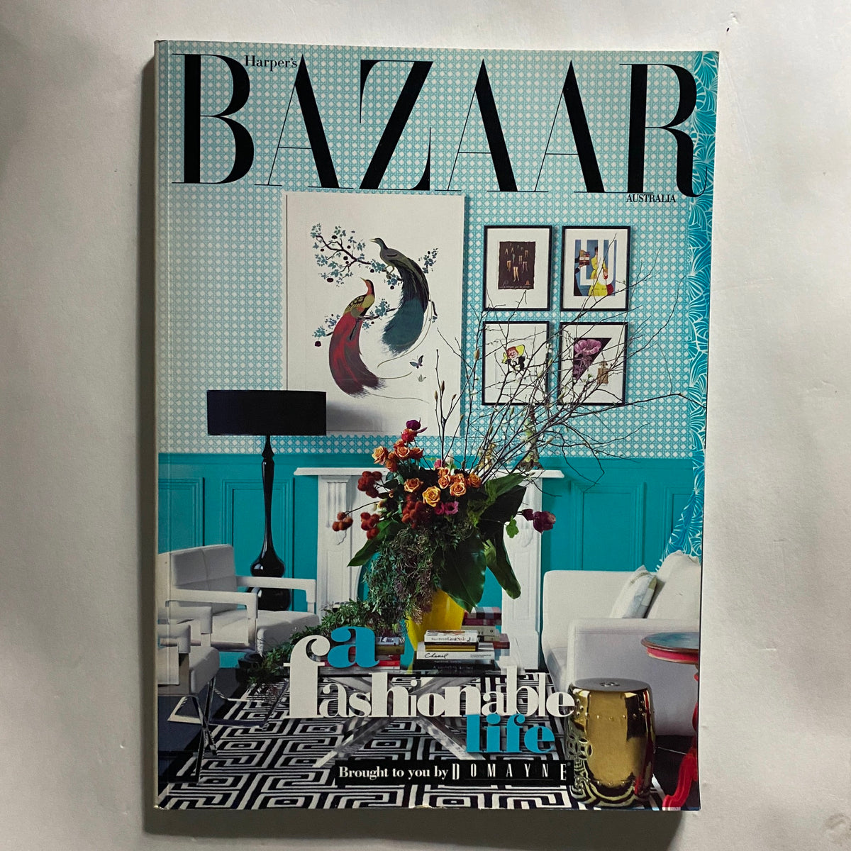 Harper's Bazaar Australia Magazine October 2009 Jennifer Anniston  VG import