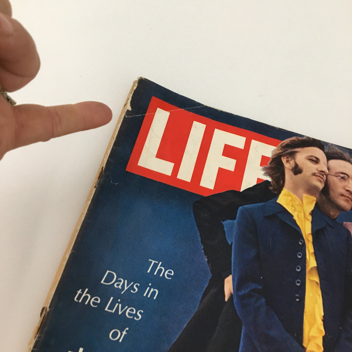 Cover of VTG Life Magazine from September 13, 1968 featuring The Beatles. The cover shows the iconic 'LIFE' logo and images of the band members, capturing a pivotal moment in music history.