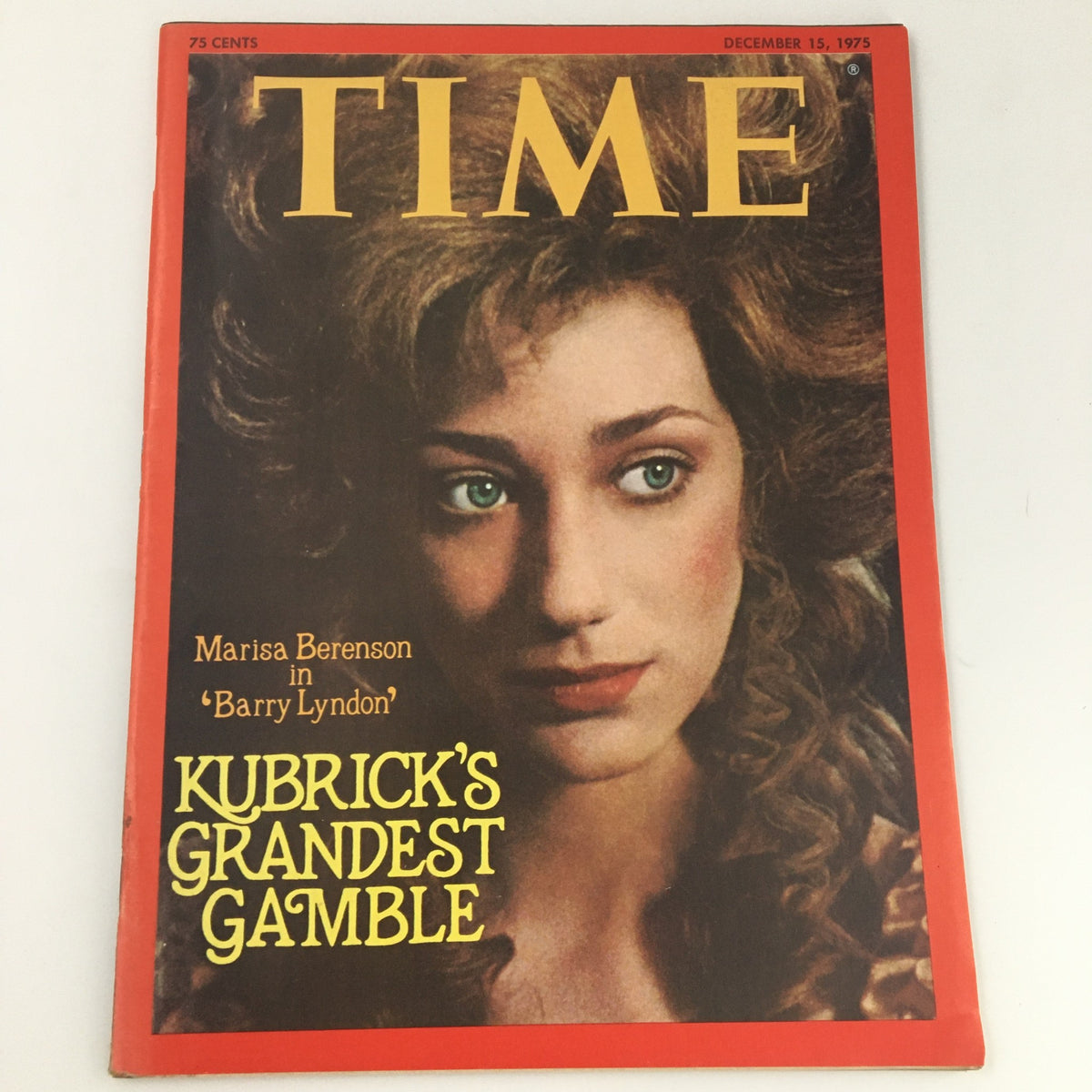 Time Magazine December 15 1975 Maria Berenson Cover and Feature