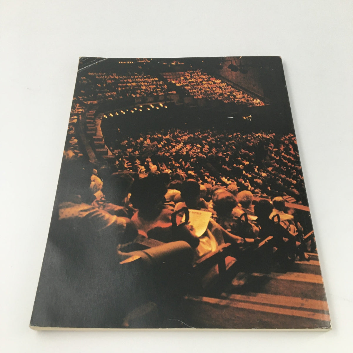 Cover image of VTG 1984 Official Opry Picture-History Book Volume 7 Edition 3 featuring a crowded auditorium filled with an audience, capturing the essence of live Opry performances.