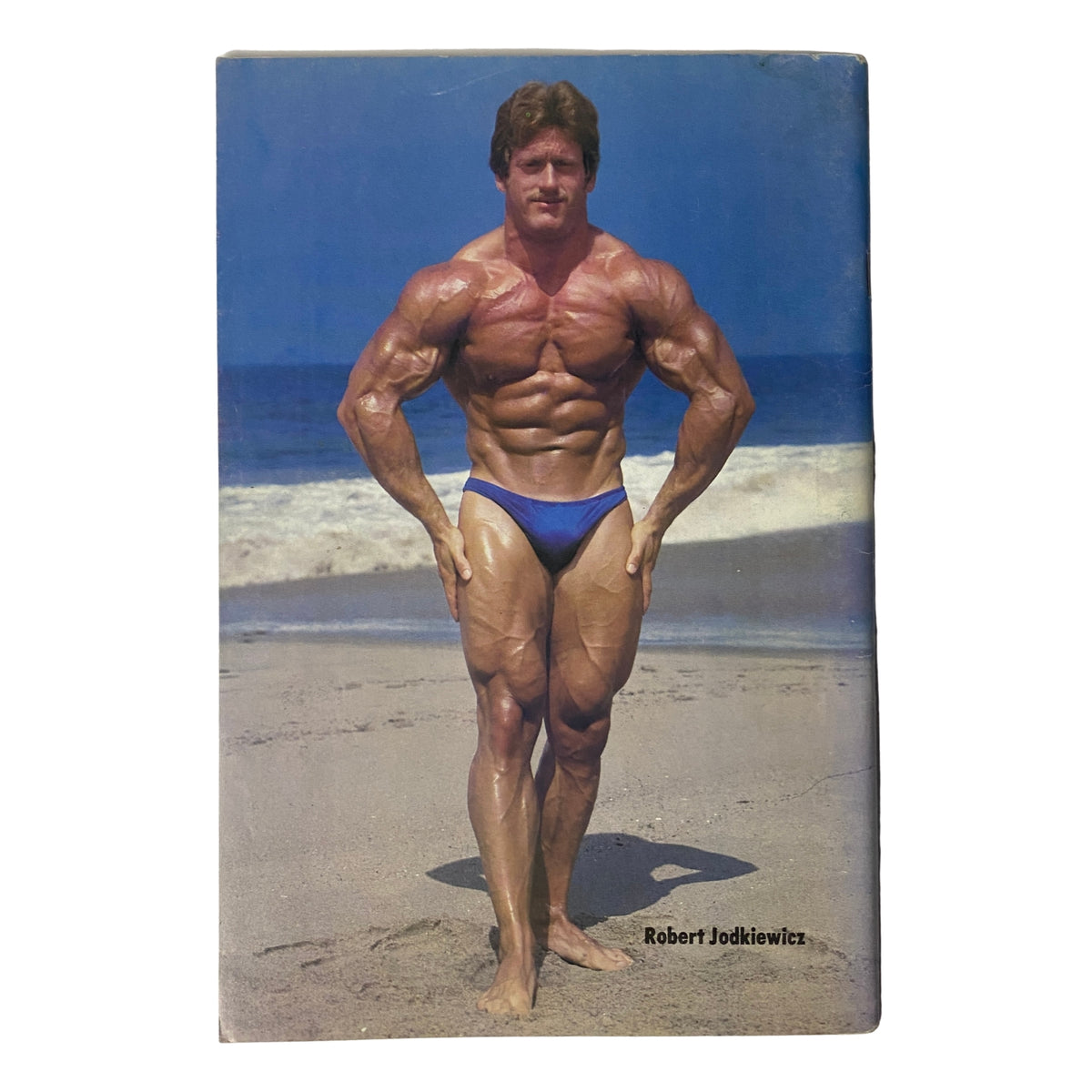 Cover of IronMan Magazine November 1981 Vol. 41 No. 1 featuring bodybuilder Mike Mentzer on the beach with a muscular physique in swimwear.