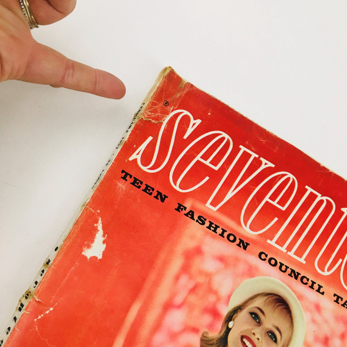 Vintage Seventeen Magazine February 1957 The 4 Miss Young Americans in FHA No Label