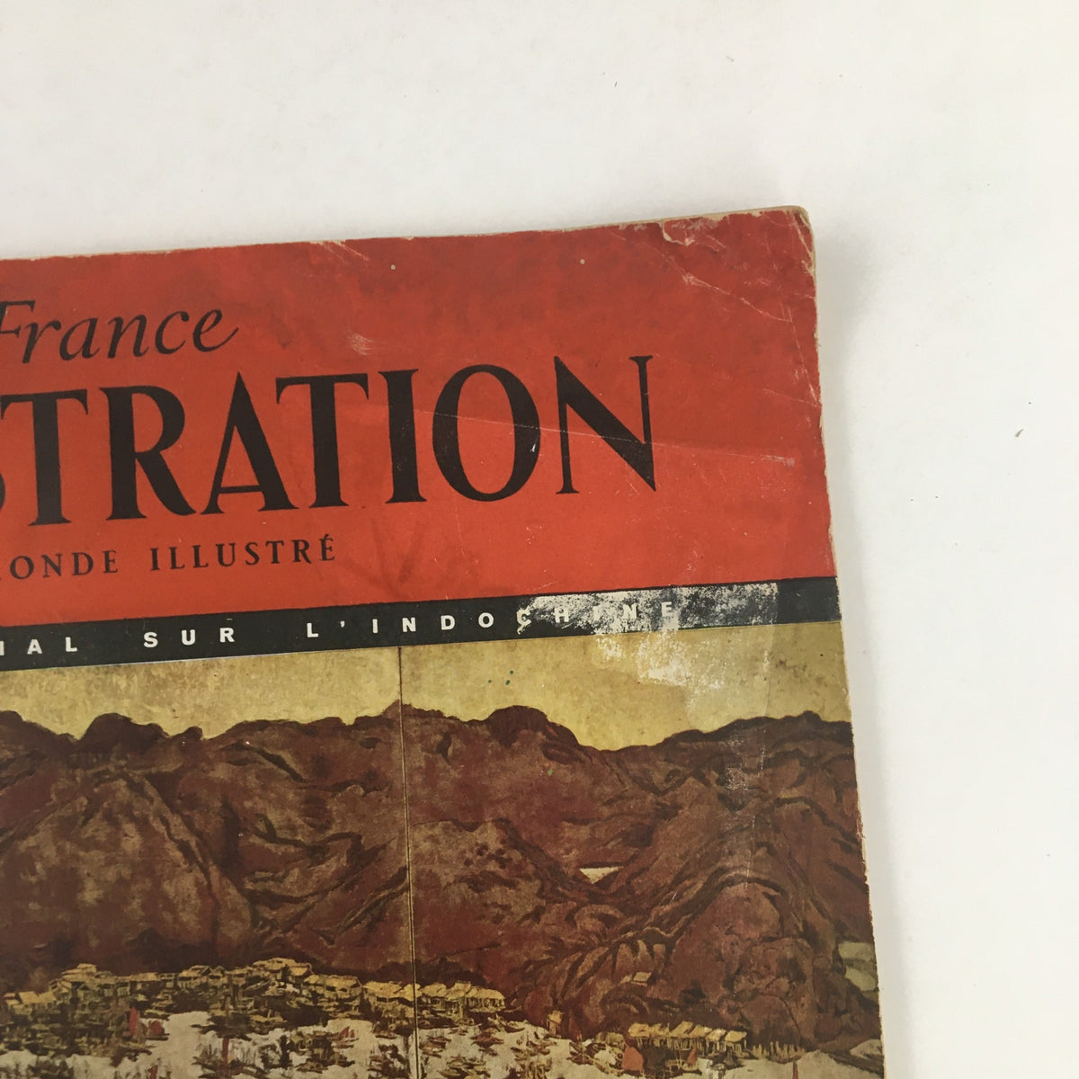 Cover of France Illustration Magazine June 1949, featuring artistic illustrations and the title 'France Illustration' prominently displayed.