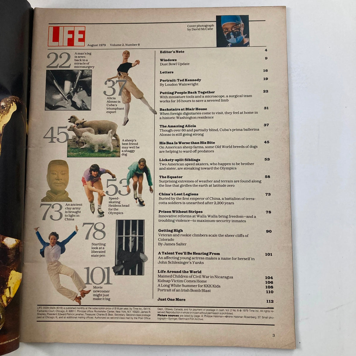 Life Magazine August 1979 Vol 2 No 8 - Sewing People Back Together, Vintage Edition, No Label