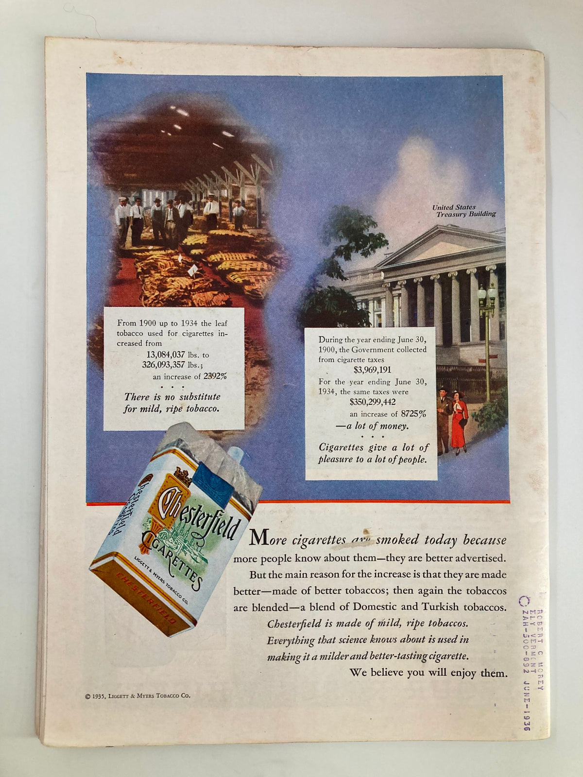Vintage Time Magazine November 18 1935 Vol 26 No. 21 Mark Sullivan
