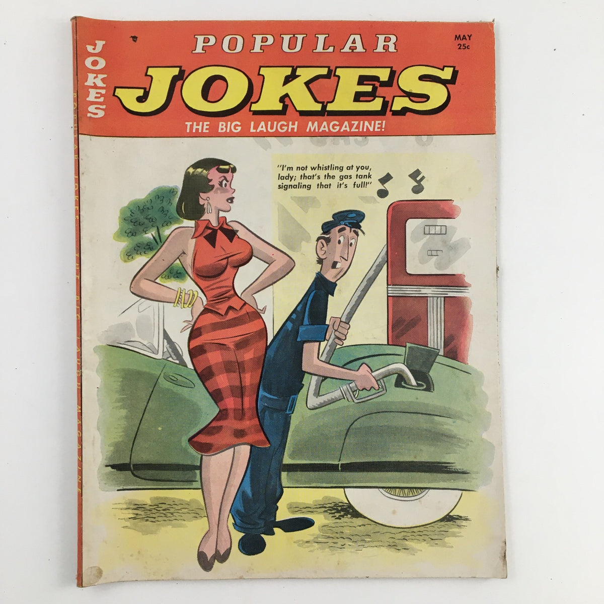 Cover of Popular Jokes Magazine May 1962 Vol. 1 No. 4 - The Sweet Mystery of Life featuring a humorous illustration and vintage design.