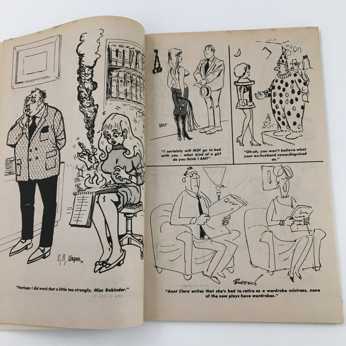 VTG 150 New Cartoons October 1971 No. 42 Charlton Joke Magazine showcasing humorous cartoon panels featuring witty dialogue and vibrant illustrations.