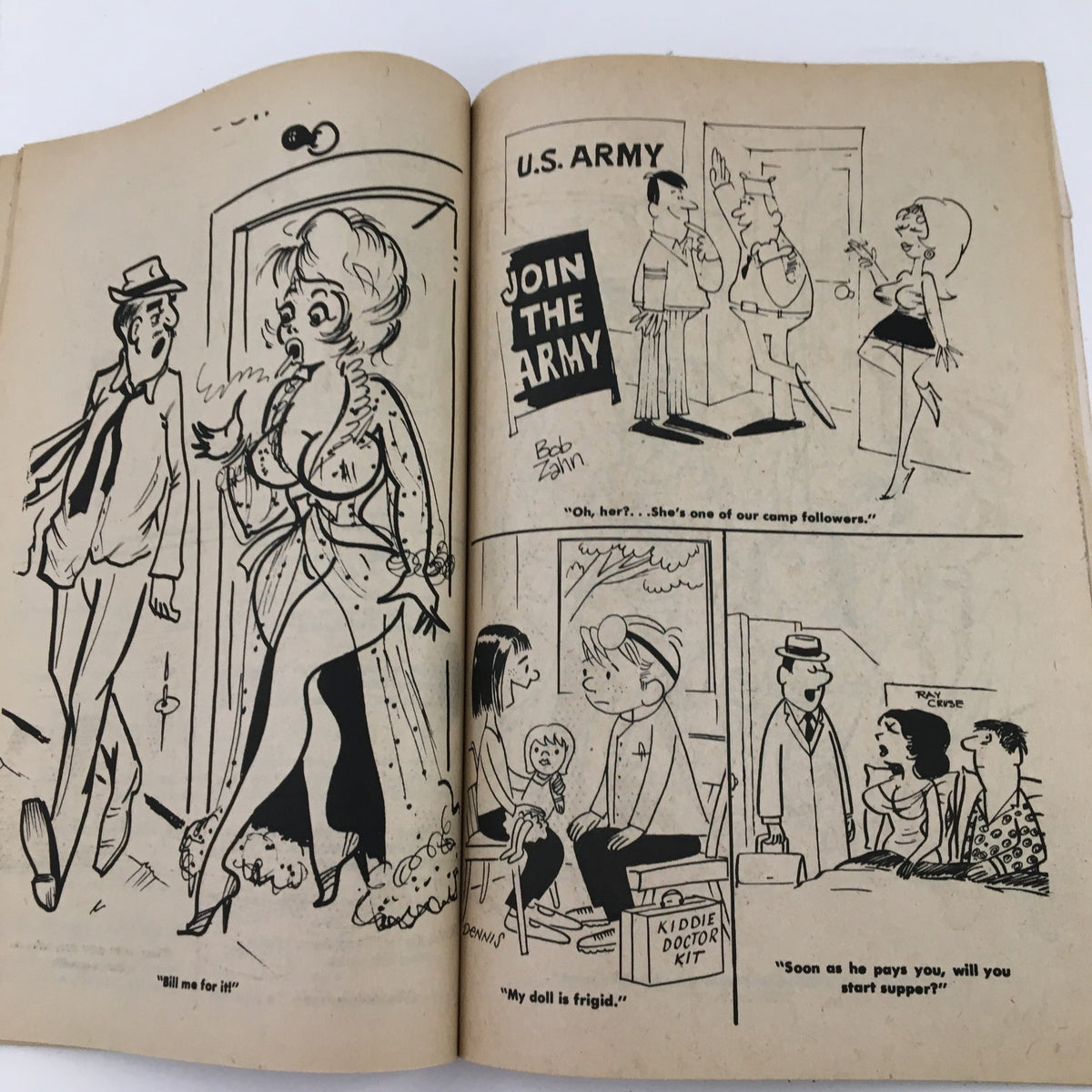 Cartoon Carnival January 1972 Vol. 10 No. 43 U.S. Army Join the Army