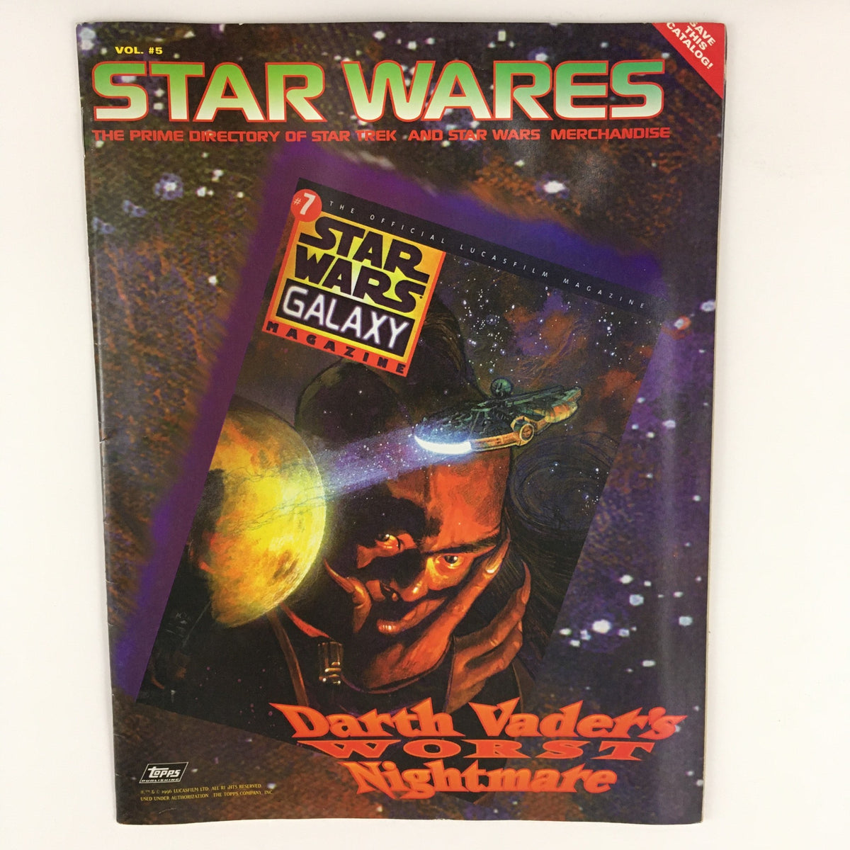 Star Wares Catalog Vol. #5 1996 Star Wars Darth Vader's Worst Nightmare