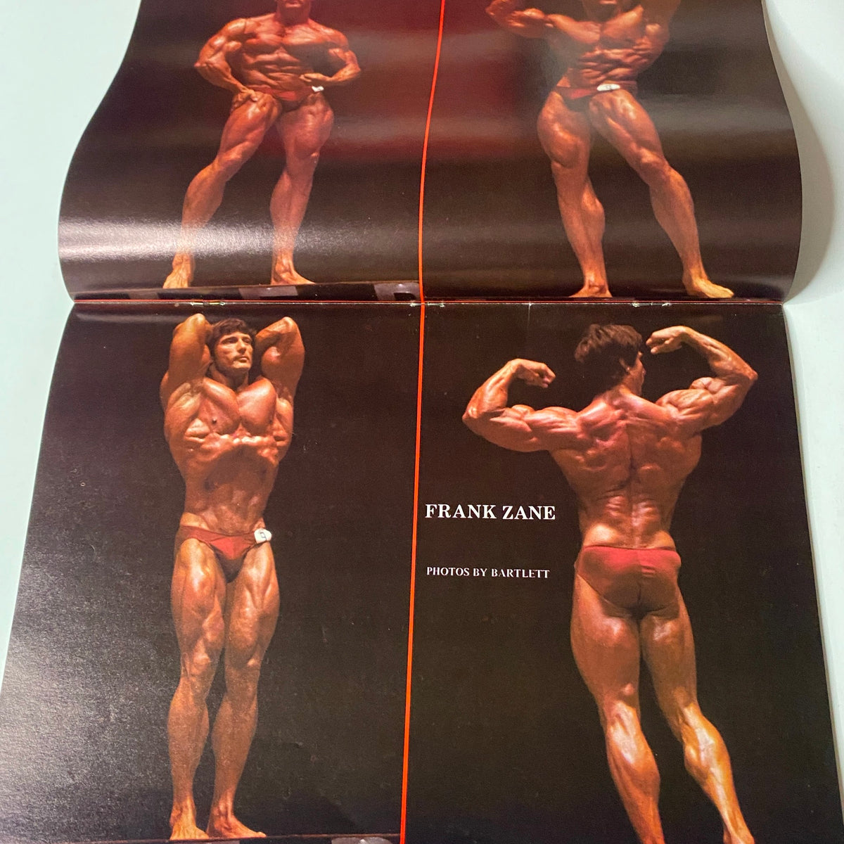 Muscle Training Illustrated December 1980 No. 88 featuring a centerfold with Frank Zane showcasing bodybuilding poses and physique, emphasizing the artistry of muscle training.