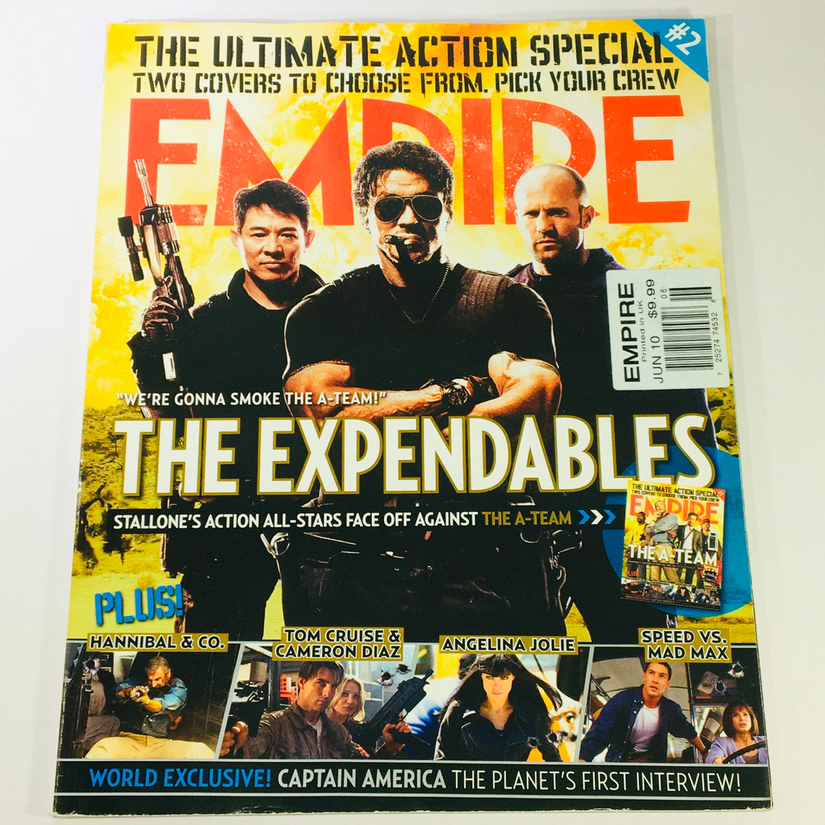 Empire Magazine June 2010 Jet Li Statham