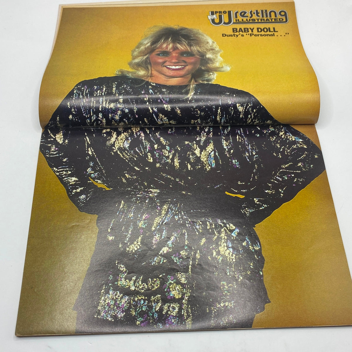 Pro Wrestling Illustrated Magazine November 1986 Von Erich w Poster No Label