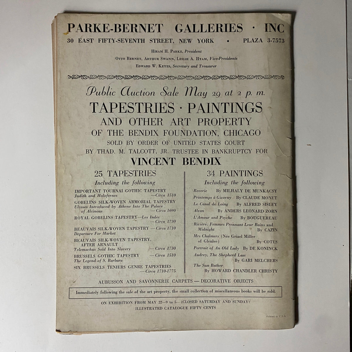 Vintage Art News Magazine May 15, 1942 Icon: Our Lady’s Protection No Label