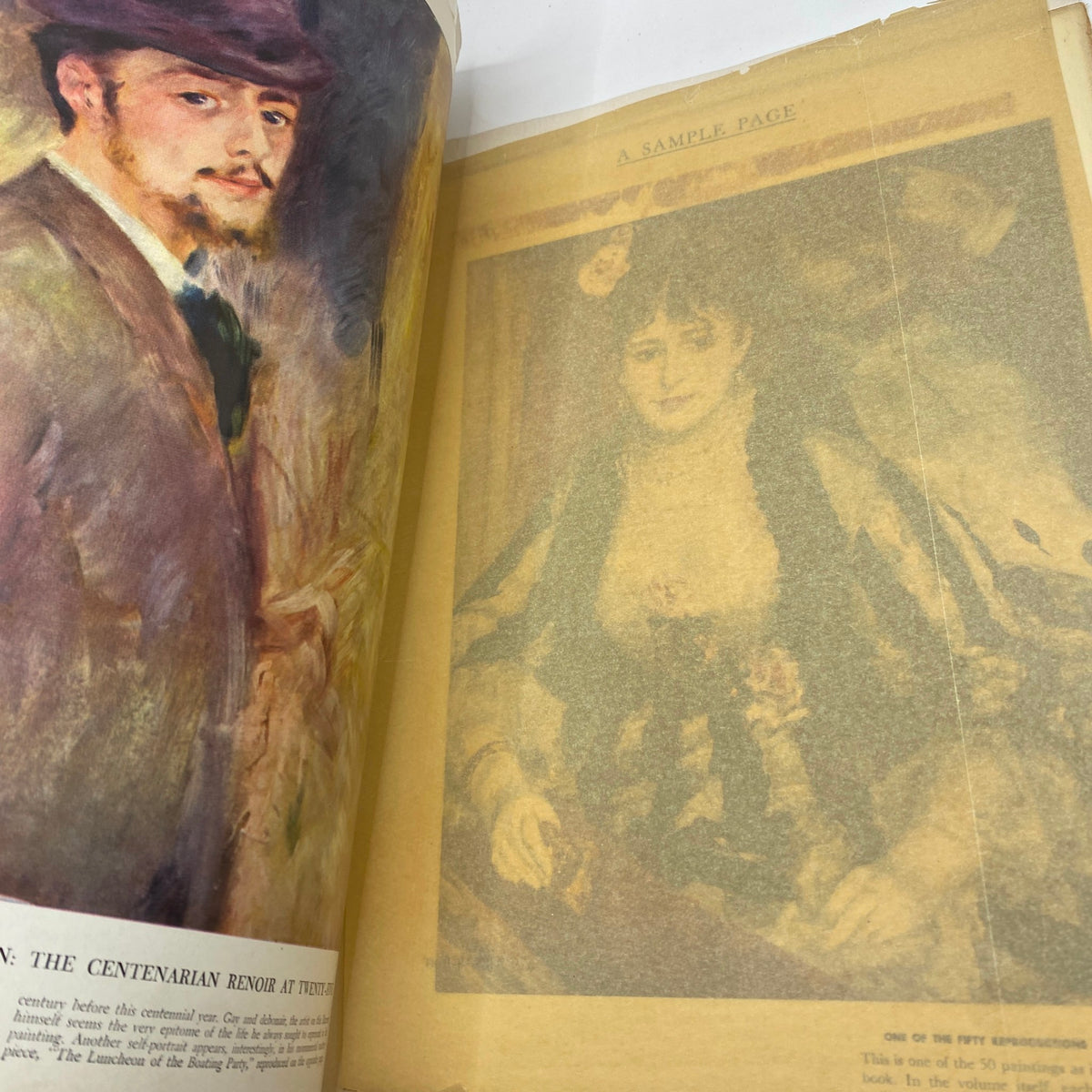 Vintage Art News Magazine November 15, 1941 Portrait of Madame Henriot No Label