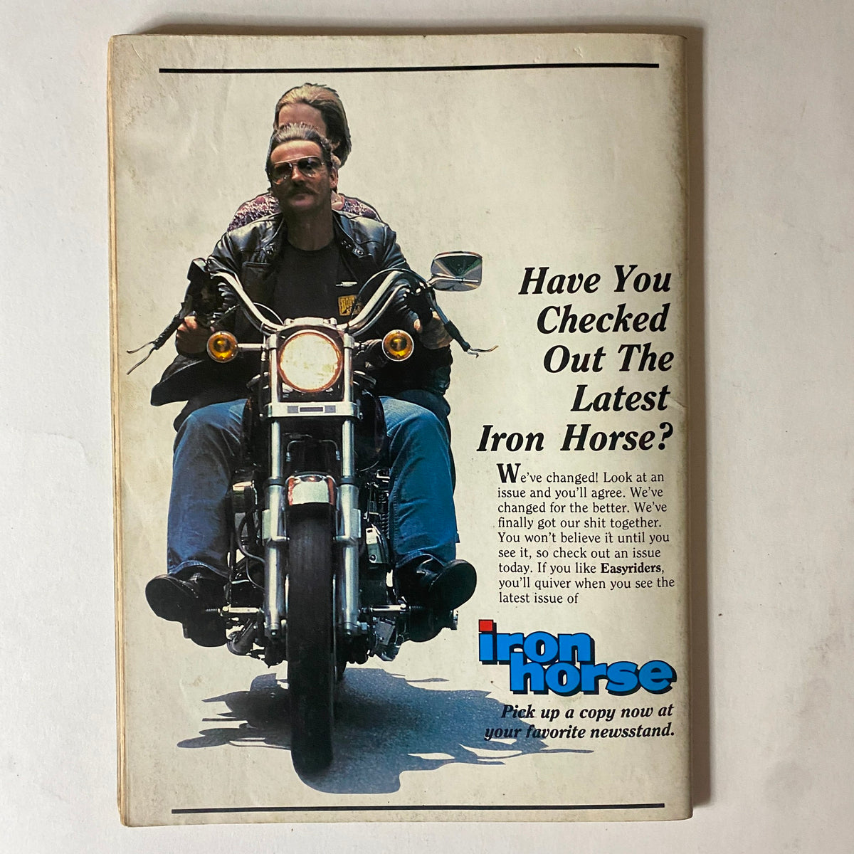 Vintage Easyriders Magazine October 1983 Hells Angels Movie No Label