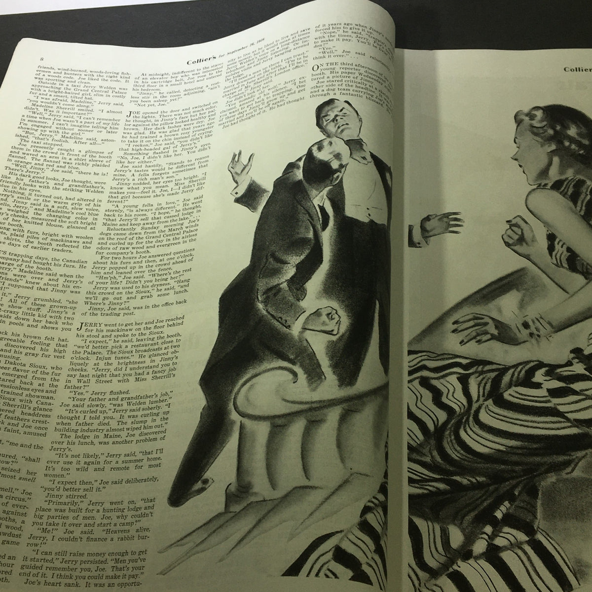 Vintage Collier's Magazine September 26 1936 The Doubtless Democrat Walter Davenport
