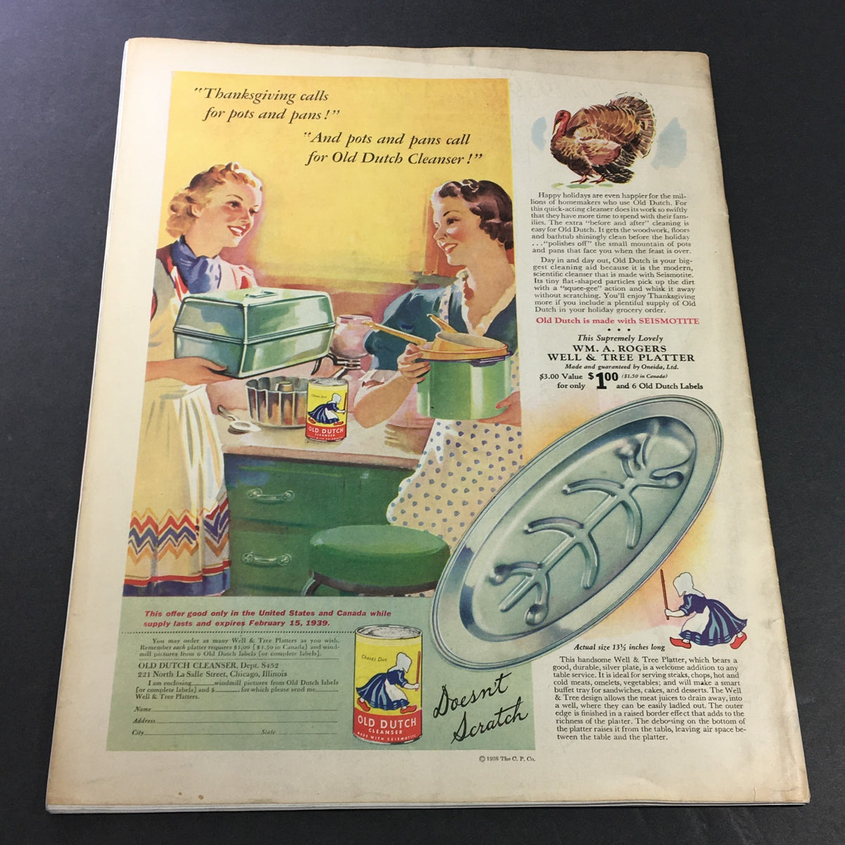 Vintage Collier's Magazine November 5 1938 What's Wrong With Roosevelt by Bruce