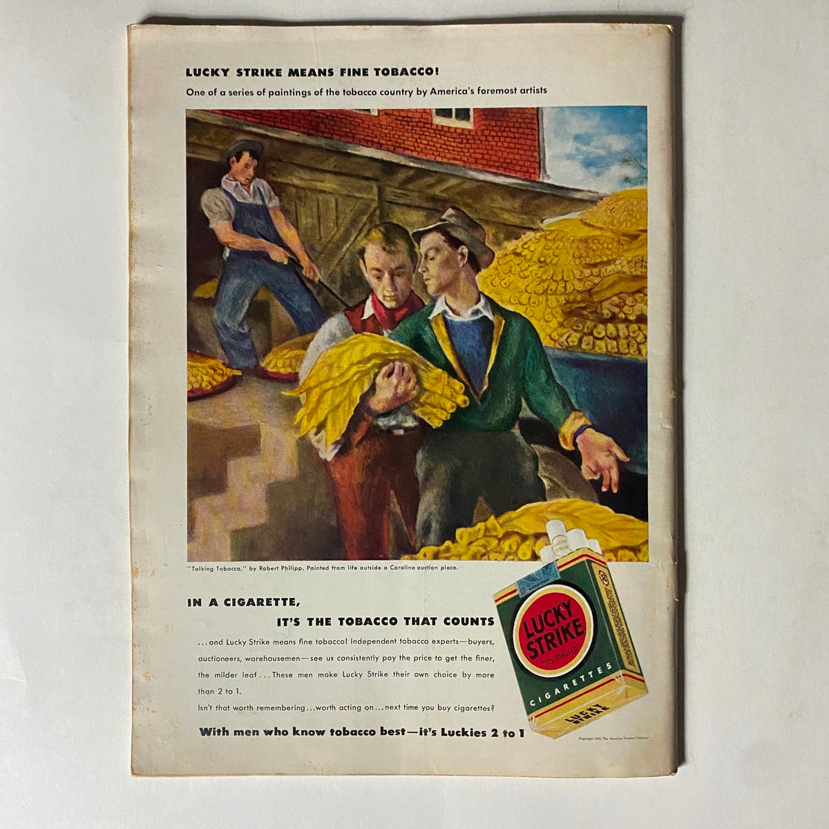 Vintage Time Magazine July 6, 1942 The Land of the Tree, U.S. at War