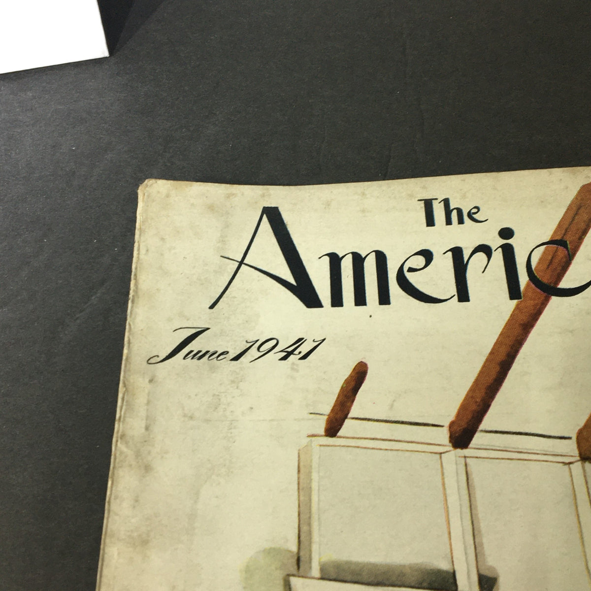 Cover page of the vintage magazine 'VTG The American Home June 1941 Graduation Day', featuring elegant typography and a classic design.