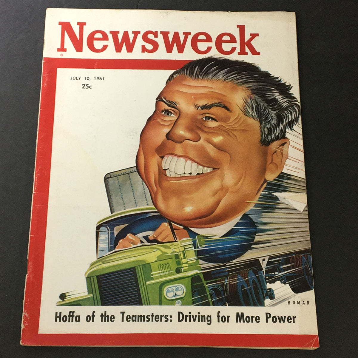Newsweek Magazine July 10 1961 American Labor Jimmy Hoffa