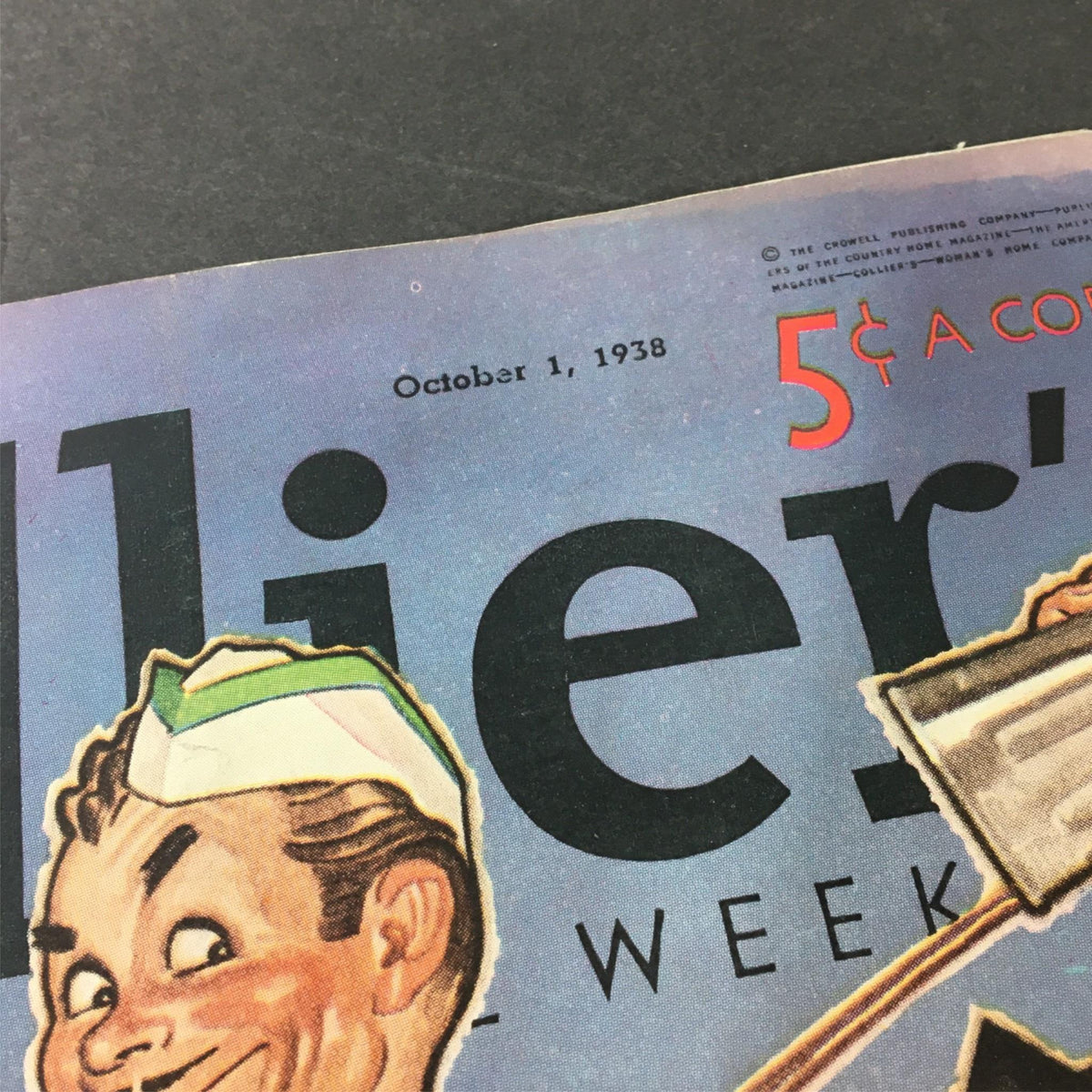 Vintage Collier's Magazine October 1 1938 Japan's Dictator by W.B. Courtney