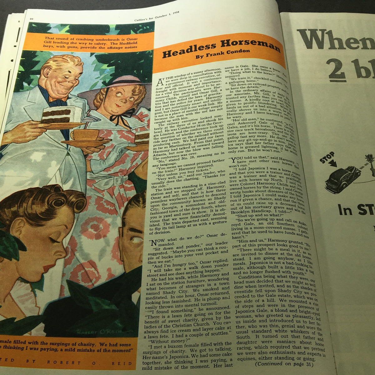 Vintage Collier's Magazine October 1 1938 Japan's Dictator by W.B. Courtney