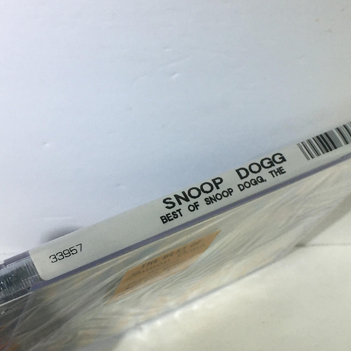 The Best of Snoop Dogg Music Audio CD with clear labeling showing 'Snoop Dogg' on the spine.