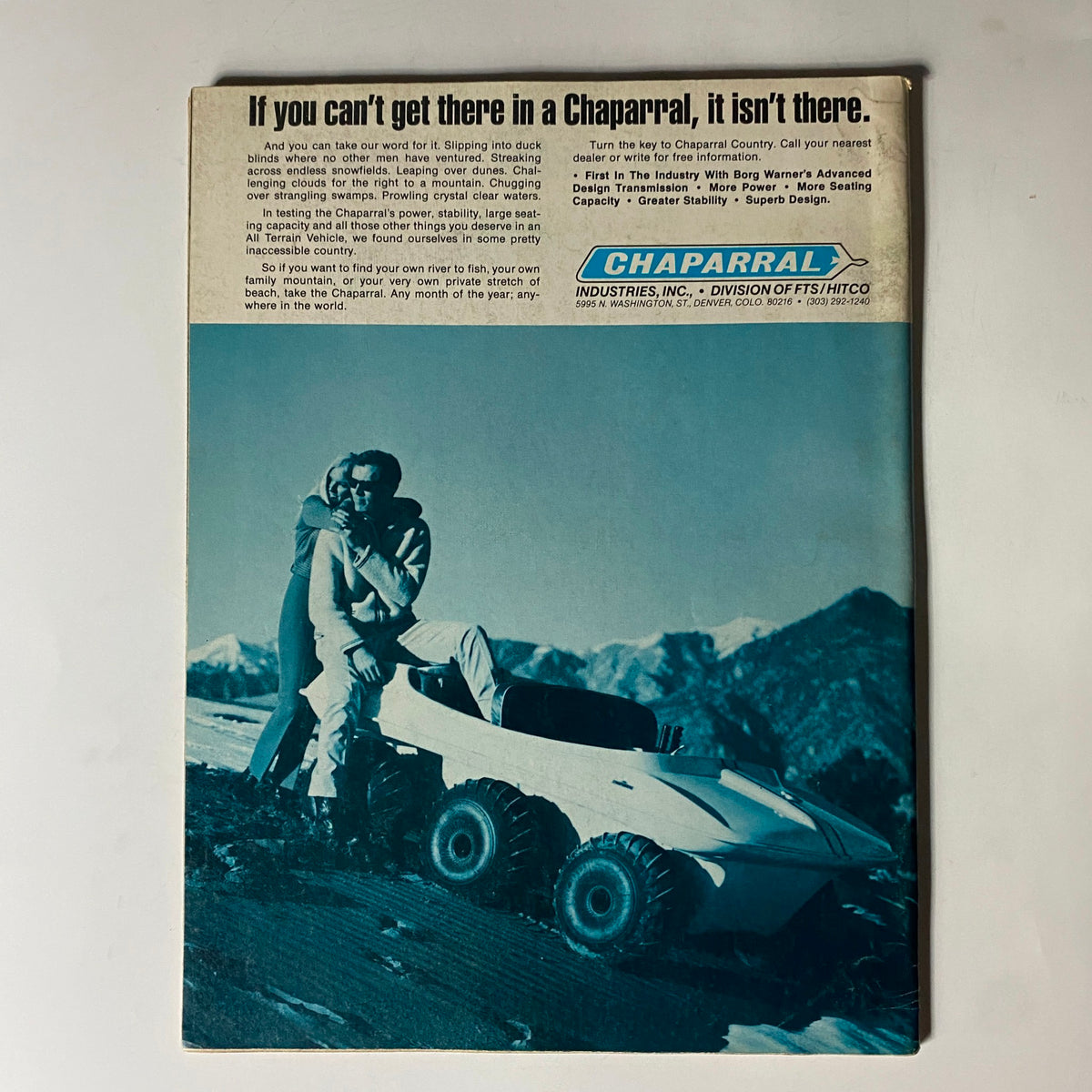 Vintage Off-Road Vehicles Magazine July 1970 Sheriff's Jeep Posse No Label