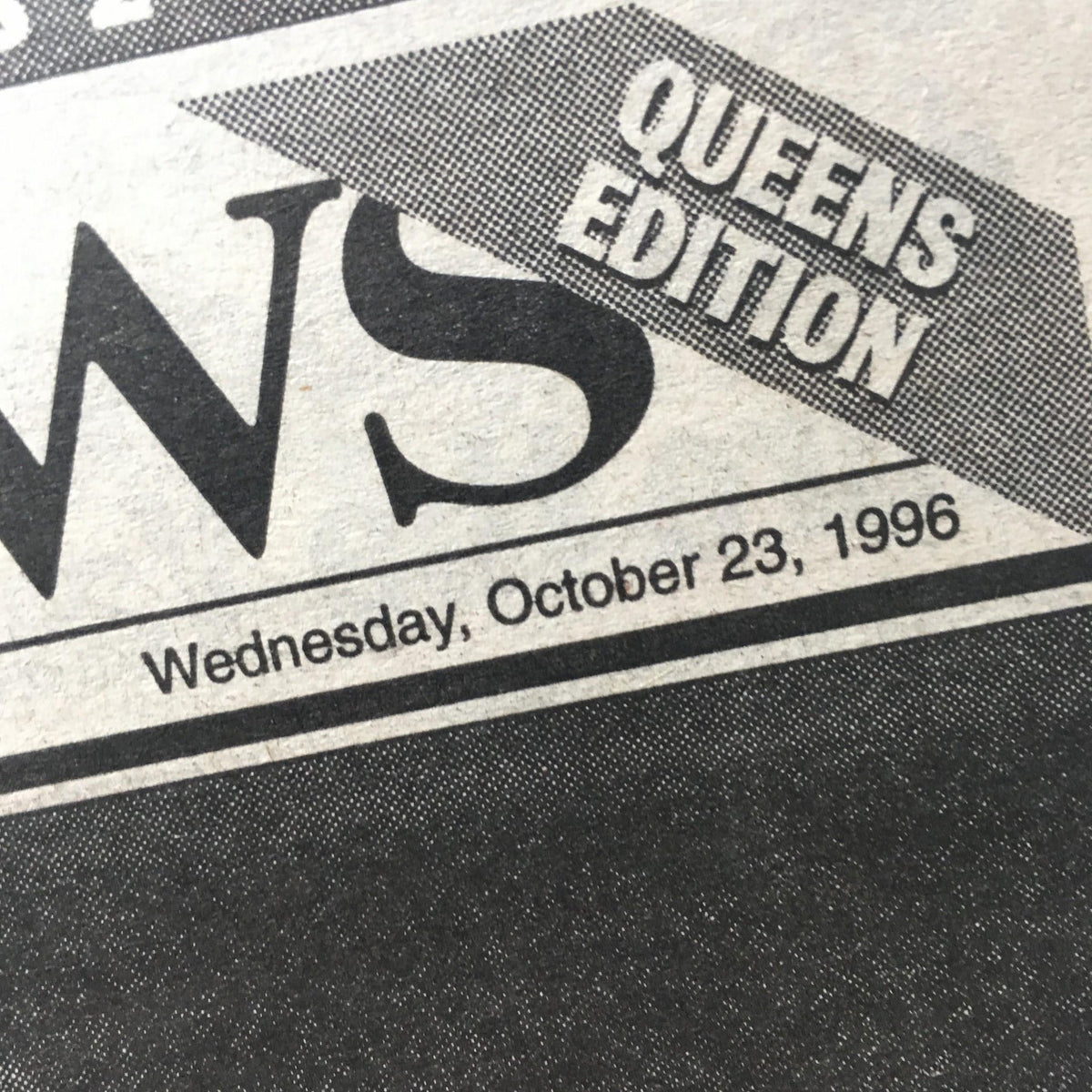 NY Daily News: 10/23/96 Bernie Blast & Dave's Arm Trim Brave's Lead 2 2-1 In WS