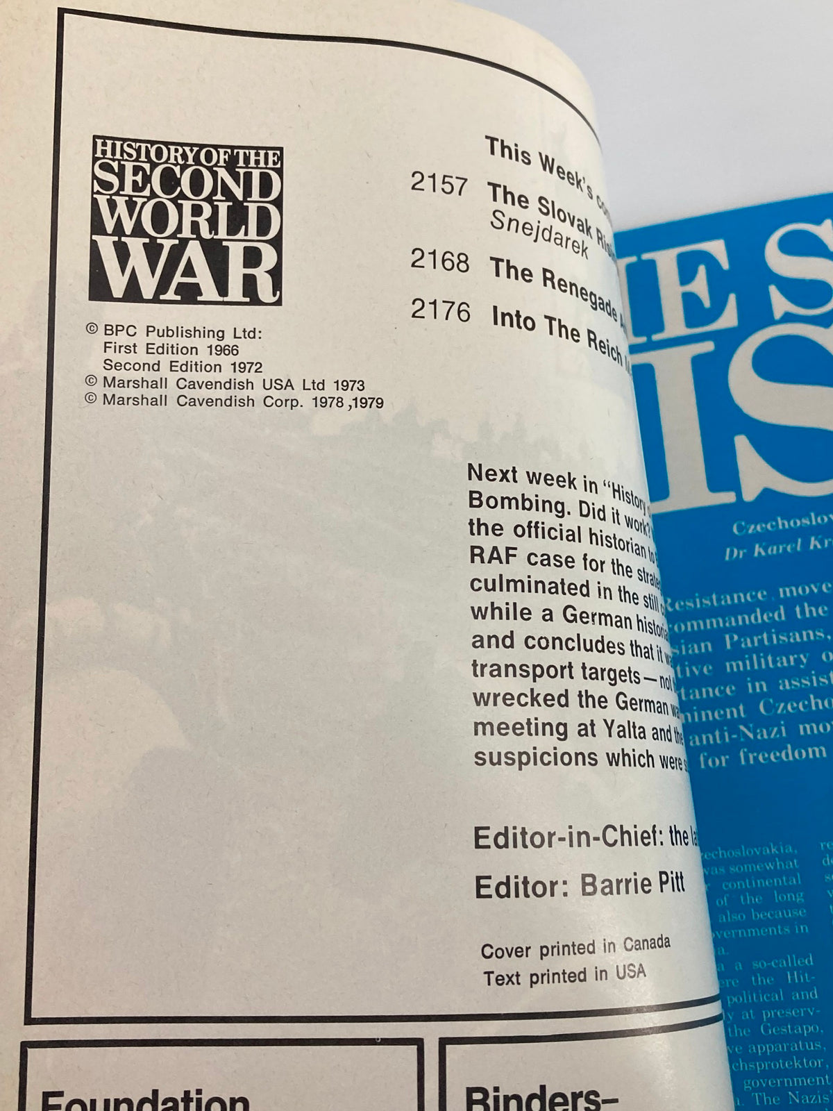 Vintage History of the Second World War Part 78 1979 - The Red Army's Drive No Label