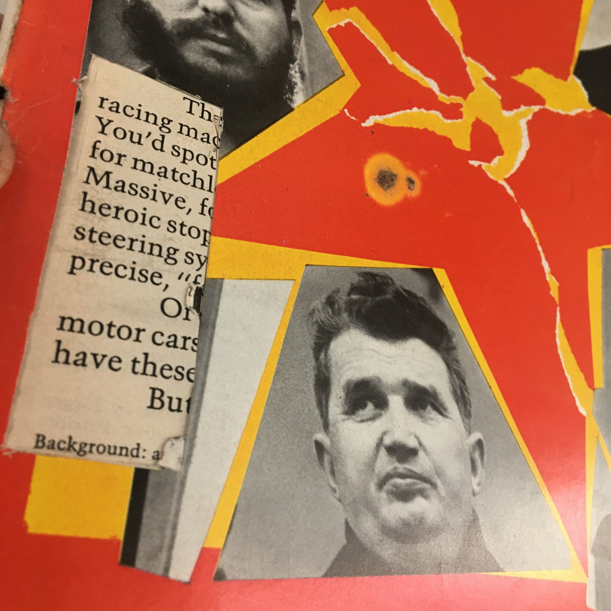 Detailed view of Time Magazine June 13 1969 cover, highlighting the faces of various communist leaders, particularly focusing on Fidel Castro, set against a vibrant red and yellow design indicative of the era.
