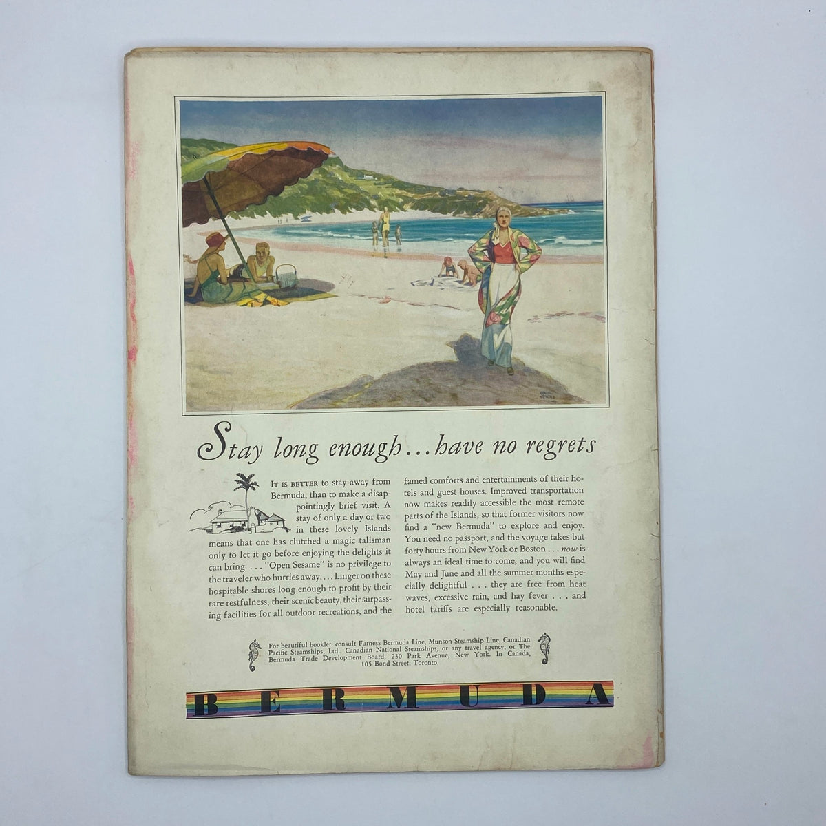 The New Yorker Complete Magazine April 23, 1932 E. B. White Cover