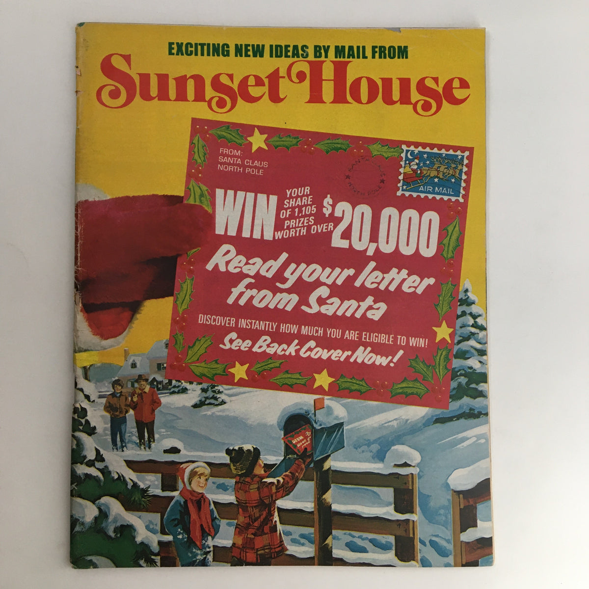 Sunset House Christmas From Santa Price Guide Catalog