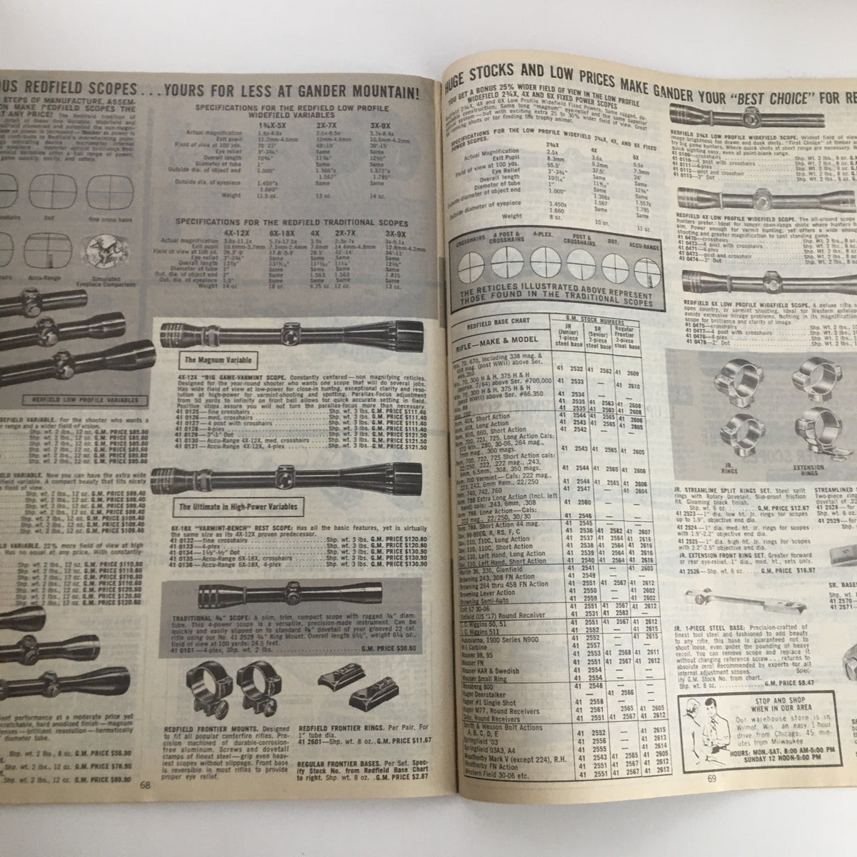 1976 Gander Mountain Inc. Spring Summer Catalog No. 17