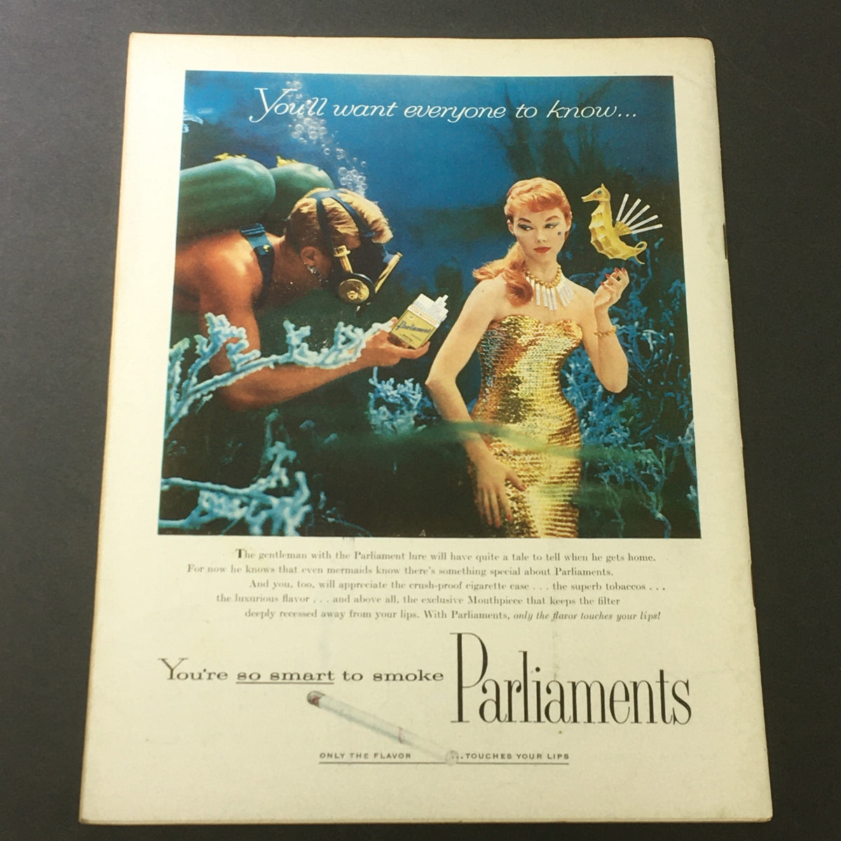 Cover of VTG Gourmet Magazine of Good Living, May 1956, featuring vibrant imagery and the title 'Enspired with Strawberries', showcasing a vintage aesthetic along with culinary themes from the era.