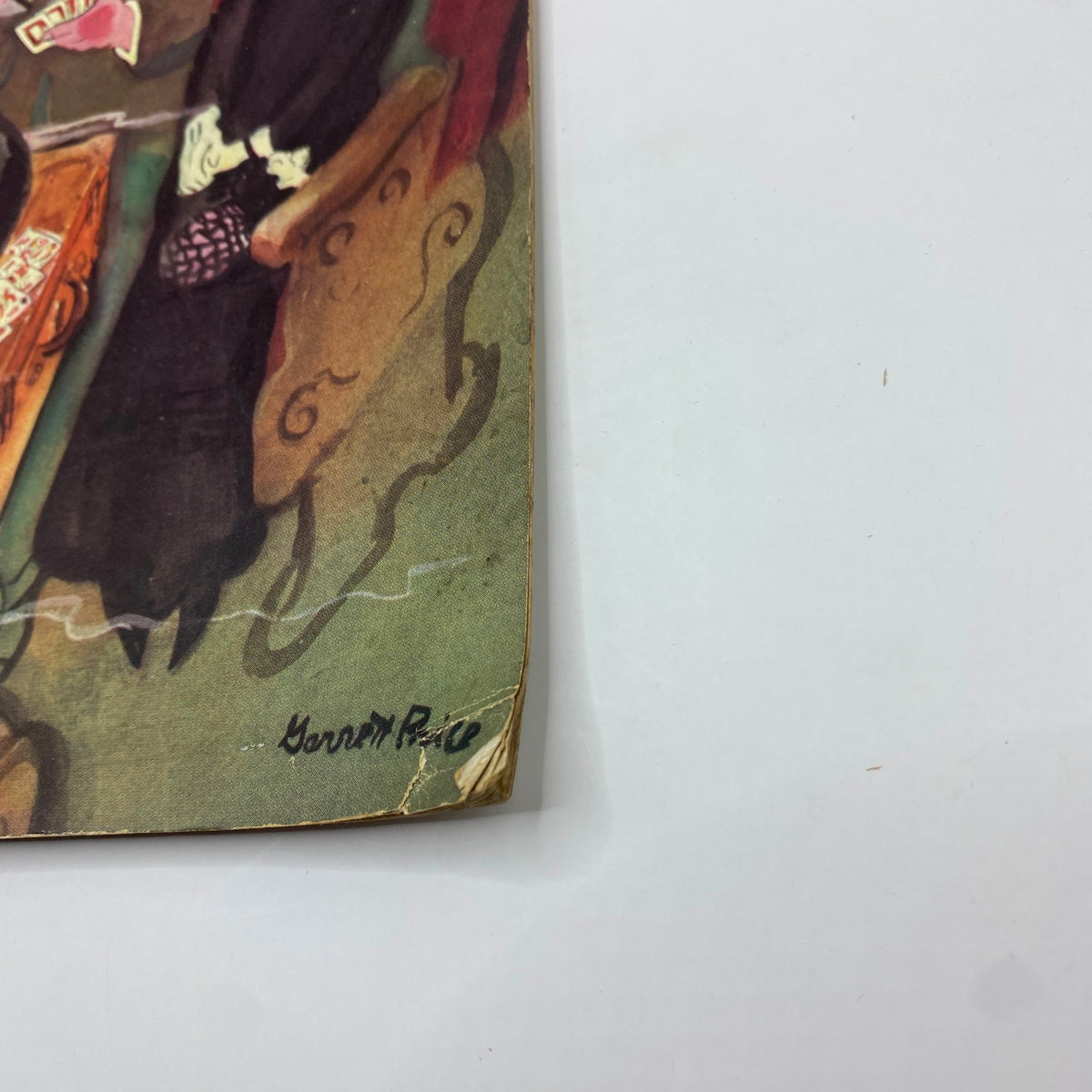 Detail showing the cover illustration by Garrett Price from The New Yorker Complete Magazine April 29, 1933.